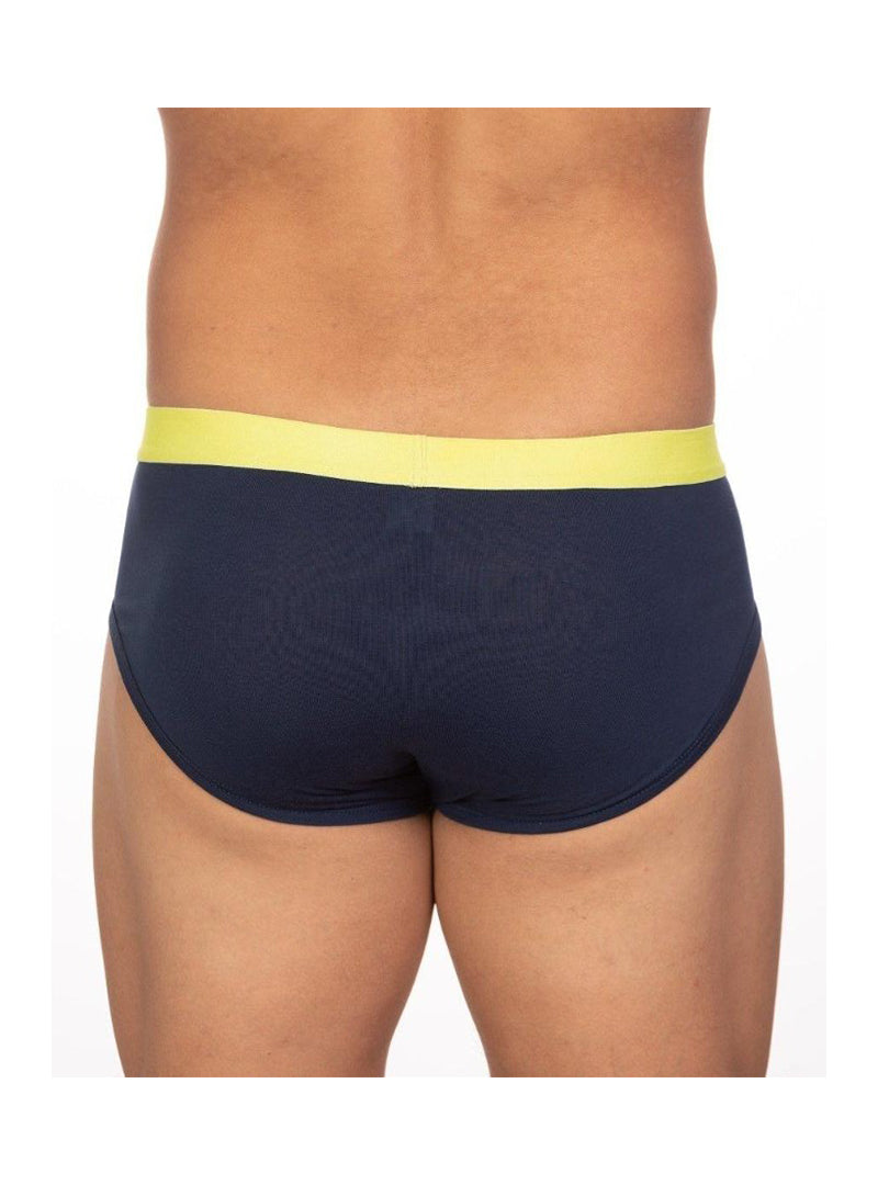UNDERGEAR BASIX STAN TWO TONE BRIEF
